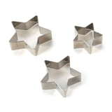 GETIT.QA- Qatar’s Best Online Shopping Website offers CHEFLINE COOKIE CUTTER, 3 PCS, SILVER, HB3113BK at the lowest price in Qatar. Free Shipping & COD Available!