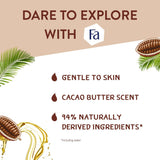 GETIT.QA- Qatar’s Best Online Shopping Website offers FA CACAO CREAM & OIL SHOWER CREAM 250 ML at the lowest price in Qatar. Free Shipping & COD Available!