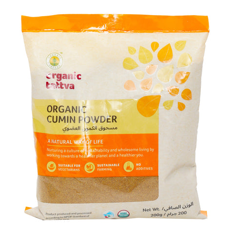 GETIT.QA- Qatar’s Best Online Shopping Website offers ORGANIC TATTVA CUMIN POWDER 200 G at the lowest price in Qatar. Free Shipping & COD Available!