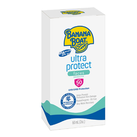 GETIT.QA- Qatar’s Best Online Shopping Website offers BANANA BOAT ULTRA PROTECT FACES SUNSCREEN LOTION SPF 50 60 ML at the lowest price in Qatar. Free Shipping & COD Available!