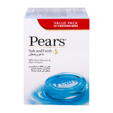 GETIT.QA- Qatar’s Best Online Shopping Website offers PEARS SOFT AND FRESH SOAP 125 G 3+1 at the lowest price in Qatar. Free Shipping & COD Available!