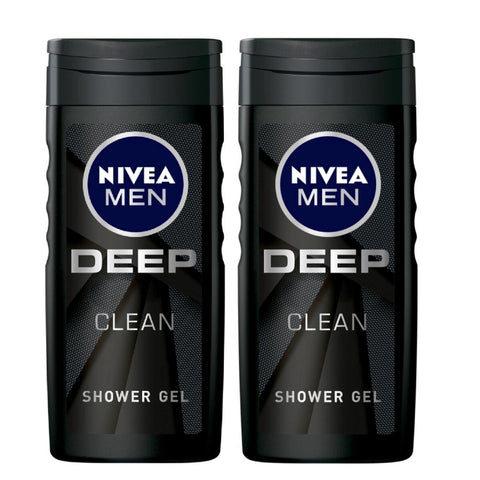 GETIT.QA- Qatar’s Best Online Shopping Website offers NIVEA MEN SHOWER GEL DEEP CLEAN VALUE PACK 2 X 250 ML at the lowest price in Qatar. Free Shipping & COD Available!