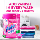 GETIT.QA- Qatar’s Best Online Shopping Website offers VANISH STAIN REMOVER OXI ACTION POWDER COLOUR AND WHITE 500 G
 at the lowest price in Qatar. Free Shipping & COD Available!