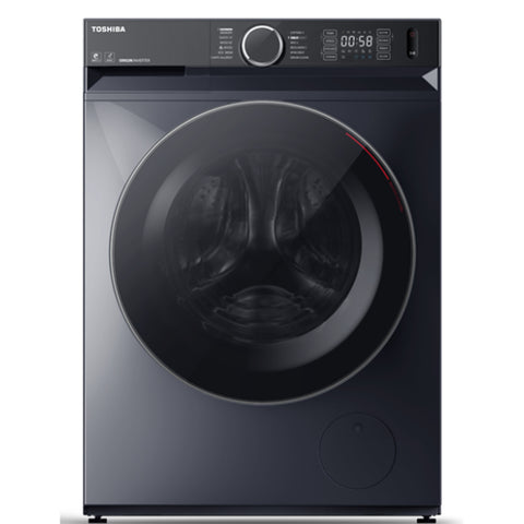 GETIT.QA- Qatar’s Best Online Shopping Website offers TOSHIBA FRONT LOAD WASHER AND DRYER, 10/7 KG, 1400 RPM, MORANDI GREY, TWD-BM110GF4B(MG) at the lowest price in Qatar. Free Shipping & COD Available!