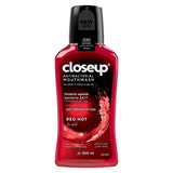 GETIT.QA- Qatar’s Best Online Shopping Website offers CLOSEUP ANTIBACTERIAL MOUTHWASH RED HOT 300 ML at the lowest price in Qatar. Free Shipping & COD Available!