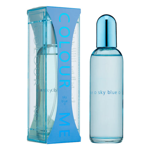 GETIT.QA- Qatar’s Best Online Shopping Website offers COLOUR ME SKY BLUE EAU DE PARFUM FOR WOMEN 100 ML at the lowest price in Qatar. Free Shipping & COD Available!