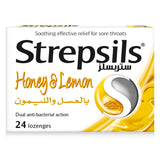 GETIT.QA- Qatar’s Best Online Shopping Website offers STREPSILS SORE THROAT RELIEF HONEY & LEMON 24 PCS at the lowest price in Qatar. Free Shipping & COD Available!