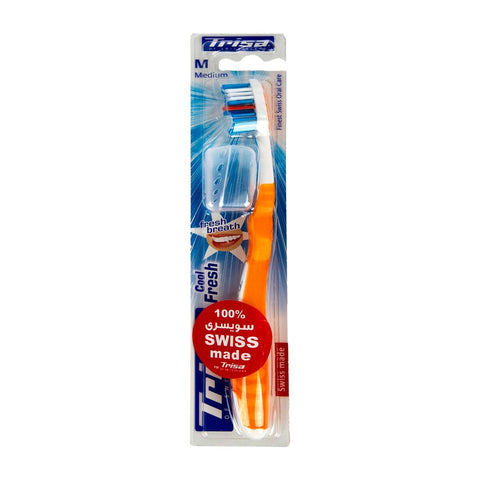 GETIT.QA- Qatar’s Best Online Shopping Website offers TRISA COOL FRESH MEDIUM TOOTHBRUSH 1 PC at the lowest price in Qatar. Free Shipping & COD Available!