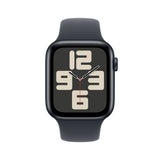 GETIT.QA- Qatar’s Best Online Shopping Website offers PRE-ORDER APPLE WATCH SE GPS + CELLULAR, 44 MM MIDNIGHT ALUMINIUM CASE WITH MIDNIGHT SPORT BAND - M/L, MXGM3QA/A at the lowest price in Qatar. Free Shipping & COD Available!