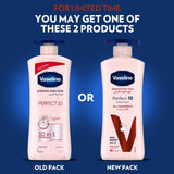 GETIT.QA- Qatar’s Best Online Shopping Website offers VASELINE ESSENTIAL EVEN TONE PERFECT 10 BODY LOTION 400 ML at the lowest price in Qatar. Free Shipping & COD Available!