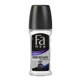 GETIT.QA- Qatar’s Best Online Shopping Website offers FA SPORT RECHARGE ANTI-PERSPIRANT ROLL ON FOR MEN 50 ML at the lowest price in Qatar. Free Shipping & COD Available!