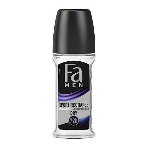 GETIT.QA- Qatar’s Best Online Shopping Website offers FA SPORT RECHARGE ANTI-PERSPIRANT ROLL ON FOR MEN 50 ML at the lowest price in Qatar. Free Shipping & COD Available!