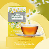 GETIT.QA- Qatar’s Best Online Shopping Website offers AHMAD TEA CAMOMILE & LEMON GRASS TEA 20 TEABAGS at the lowest price in Qatar. Free Shipping & COD Available!