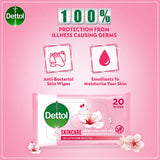 GETIT.QA- Qatar’s Best Online Shopping Website offers DETTOL ANTIBACTERIAL WIPES SKINCARE 20PCS
 at the lowest price in Qatar. Free Shipping & COD Available!