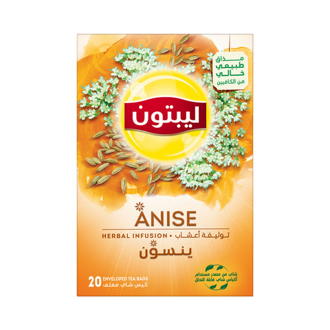 GETIT.QA- Qatar’s Best Online Shopping Website offers LIPTON H/INFUS.TEA ANISE 20S at the lowest price in Qatar. Free Shipping & COD Available!