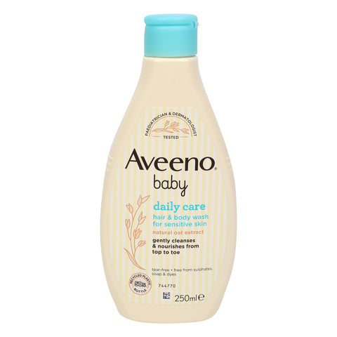 GETIT.QA- Qatar’s Best Online Shopping Website offers AVEENO BABY DAILY CARE HAIR & BODY WASH 250 ML at the lowest price in Qatar. Free Shipping & COD Available!