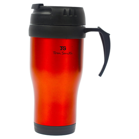 GETIT.QA- Qatar’s Best Online Shopping Website offers TOM SMITH STAINLESS STEEL TRAVEL MUG 14OZ XG-7993 at the lowest price in Qatar. Free Shipping & COD Available!