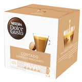 GETIT.QA- Qatar’s Best Online Shopping Website offers NESCAFE DOLCE GUSTO CORTADO (ESPRESSO MACCHIATO) COFFEE CAPSULES 16 PCS at the lowest price in Qatar. Free Shipping & COD Available!