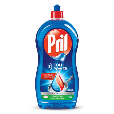 GETIT.QA- Qatar’s Best Online Shopping Website offers PRIL COLD POWER BLUE ORIGINAL DISHWASHING LIQUID 1.25 LITRES
 at the lowest price in Qatar. Free Shipping & COD Available!