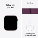 GETIT.QA- Qatar’s Best Online Shopping Website offers PRE-ORDER APPLE WATCH SERIES 10 GPS, 42MM ROSE GOLD ALUMINIUM CASE WITH PLUM SPORT LOOP, MWWK3QA/A at the lowest price in Qatar. Free Shipping & COD Available!