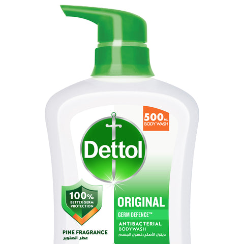 GETIT.QA- Qatar’s Best Online Shopping Website offers DETTOL ORIGINAL BODY WASH PINE FRAGRANCE 500 ML at the lowest price in Qatar. Free Shipping & COD Available!