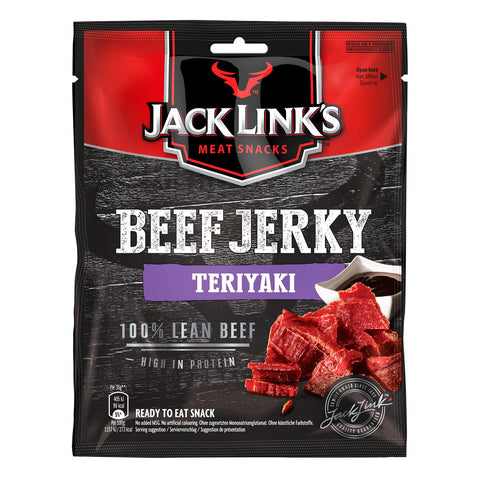 GETIT.QA- Qatar’s Best Online Shopping Website offers JACK BEEF JERKY TERIYAKI 70G at the lowest price in Qatar. Free Shipping & COD Available!