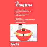 GETIT.QA- Qatar’s Best Online Shopping Website offers CHEFLINE PLASTIC INSULATED HOT POT ROYAL GLAMOUR-- 2000 ML at the lowest price in Qatar. Free Shipping & COD Available!