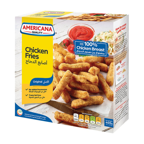 GETIT.QA- Qatar’s Best Online Shopping Website offers AMERICANA CHICKEN FRIES 400 G at the lowest price in Qatar. Free Shipping & COD Available!