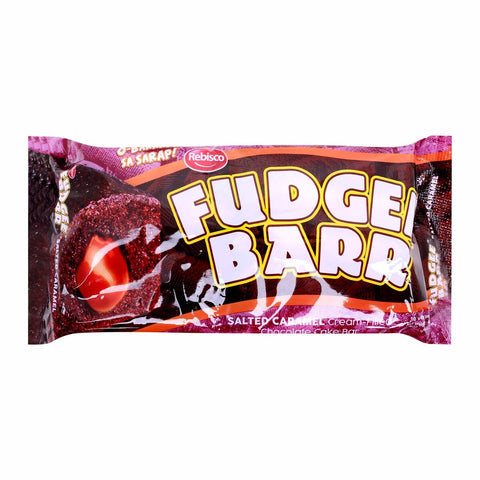 GETIT.QA- Qatar’s Best Online Shopping Website offers FUDGEE BARR SALTED CARAMEL CREAM-FILLED CHOCOLATE CAKE BAR 380 G at the lowest price in Qatar. Free Shipping & COD Available!