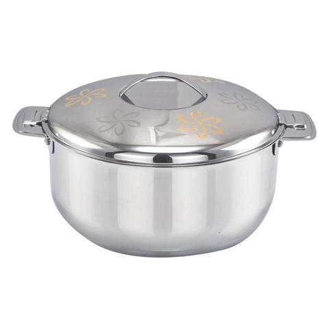 GETIT.QA- Qatar’s Best Online Shopping Website offers SANJANA STAINLESS STEEL CASSEROLE-- GLXYCLASICGLD5000 at the lowest price in Qatar. Free Shipping & COD Available!