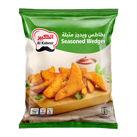 GETIT.QA- Qatar’s Best Online Shopping Website offers AL KABEER SEASONED WEDGES 750 G at the lowest price in Qatar. Free Shipping & COD Available!