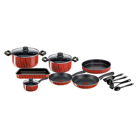 GETIT.QA- Qatar’s Best Online Shopping Website offers TEFAL G6 TEMPO FLAME COOKWARE SET 14PCS 3079383 at the lowest price in Qatar. Free Shipping & COD Available!