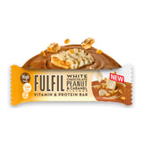 GETIT.QA- Qatar’s Best Online Shopping Website offers FULFIL WHITE CHOCOLATE PEANUT & CARAMEL VITAMIN & PROTEIN BAR 55 G
 at the lowest price in Qatar. Free Shipping & COD Available!