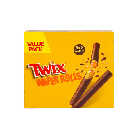 GETIT.QA- Qatar’s Best Online Shopping Website offers TWIX WAFER ROLLS 5X22.5GM V/P at the lowest price in Qatar. Free Shipping & COD Available!