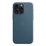 GETIT.QA- Qatar’s Best Online Shopping Website offers APPLE IPHONE 15 PRO MAX FINEWOVEN CASE WITH MAGSAFE, PACIFIC BLUE, MT4Y3ZM/A at the lowest price in Qatar. Free Shipping & COD Available!