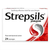 GETIT.QA- Qatar’s Best Online Shopping Website offers STREPSILS SORE THROAT RELIEF 24 PCS at the lowest price in Qatar. Free Shipping & COD Available!