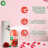 GETIT.QA- Qatar’s Best Online Shopping Website offers AIRWICK FRESHMATIC MAX KIT MIDNIGHT ROSE VALUE PACK 250 ML
 at the lowest price in Qatar. Free Shipping & COD Available!