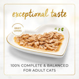 GETIT.QA- Qatar’s Best Online Shopping Website offers PURINA FANCY FEAST GRAVY LOVERS SALMON FEAST IN SEARED SALMON FLAVOUR GRAVY CAT FOOD 85 G
 at the lowest price in Qatar. Free Shipping & COD Available!