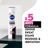 GETIT.QA- Qatar’s Best Online Shopping Website offers NIVEA DEODORANT SPRAY INVISIBLE FOR BLACK & WHITE 200 ML at the lowest price in Qatar. Free Shipping & COD Available!