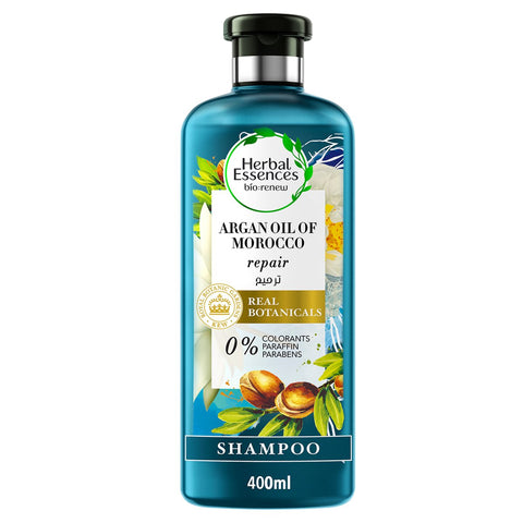 GETIT.QA- Qatar’s Best Online Shopping Website offers HERBAL ESSENCES BIO: RENEW REPAIR ARGAN OIL OF MOROCCO SHAMPOO 400 ML at the lowest price in Qatar. Free Shipping & COD Available!