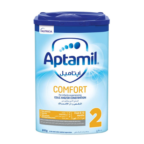 GETIT.QA- Qatar’s Best Online Shopping Website offers APTAMIL COMFORT #2 6-12M 800G at the lowest price in Qatar. Free Shipping & COD Available!