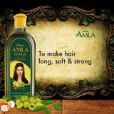 GETIT.QA- Qatar’s Best Online Shopping Website offers DABUR AMLA GOLD HAIR OIL 300 ML at the lowest price in Qatar. Free Shipping & COD Available!