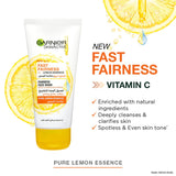 GETIT.QA- Qatar’s Best Online Shopping Website offers GARNIER SKIN ACTIVE FAST BRIGHT FACE WASH WITH PURE LEMON ESSENCE 100 ML at the lowest price in Qatar. Free Shipping & COD Available!