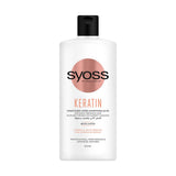 GETIT.QA- Qatar’s Best Online Shopping Website offers SYOSS KERATIN SHAMPOO 500 ML + CONDITIONER 500 ML at the lowest price in Qatar. Free Shipping & COD Available!