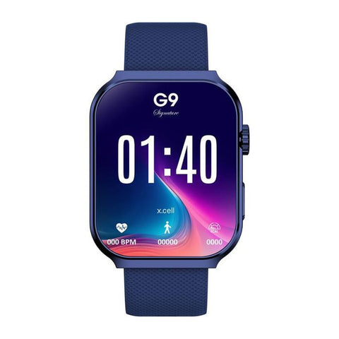 GETIT.QA- Qatar’s Best Online Shopping Website offers X.CELL G9 SIGNATURE SMART WATCH, BLUE at the lowest price in Qatar. Free Shipping & COD Available!