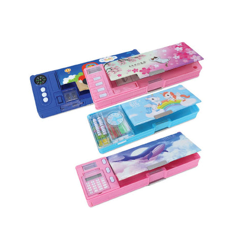 GETIT.QA- Qatar’s Best Online Shopping Website offers GUANYI MAGNETIC PENCIL BOX, 35283, ASSORTED PER PC at the lowest price in Qatar. Free Shipping & COD Available!