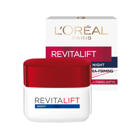 GETIT.QA- Qatar’s Best Online Shopping Website offers L'OREAL PARIS REVITALIFT ANTI-WRINKLE + FIRMING NIGHT CREAM 50 ML at the lowest price in Qatar. Free Shipping & COD Available!