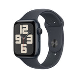 GETIT.QA- Qatar’s Best Online Shopping Website offers PRE-ORDER APPLE WATCH SE GPS, 44 MM MIDNIGHT ALUMINIUM CASE WITH MIDNIGHT SPORT BAND - M/L, MXEK3QA/A at the lowest price in Qatar. Free Shipping & COD Available!