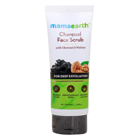 GETIT.QA- Qatar’s Best Online Shopping Website offers MAMAEARTH FACE SCRUB WITH CHARCOAL & WALNUT 100 G at the lowest price in Qatar. Free Shipping & COD Available!