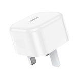 GETIT.QA- Qatar’s Best Online Shopping Website offers HOCO SINGLE PORT SUPER FAST WALL CHARGER, 20W, WHITE, C91B-PD at the lowest price in Qatar. Free Shipping & COD Available!